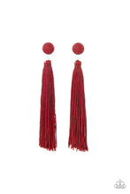 Load image into Gallery viewer, Tightrope Tassel- Red
