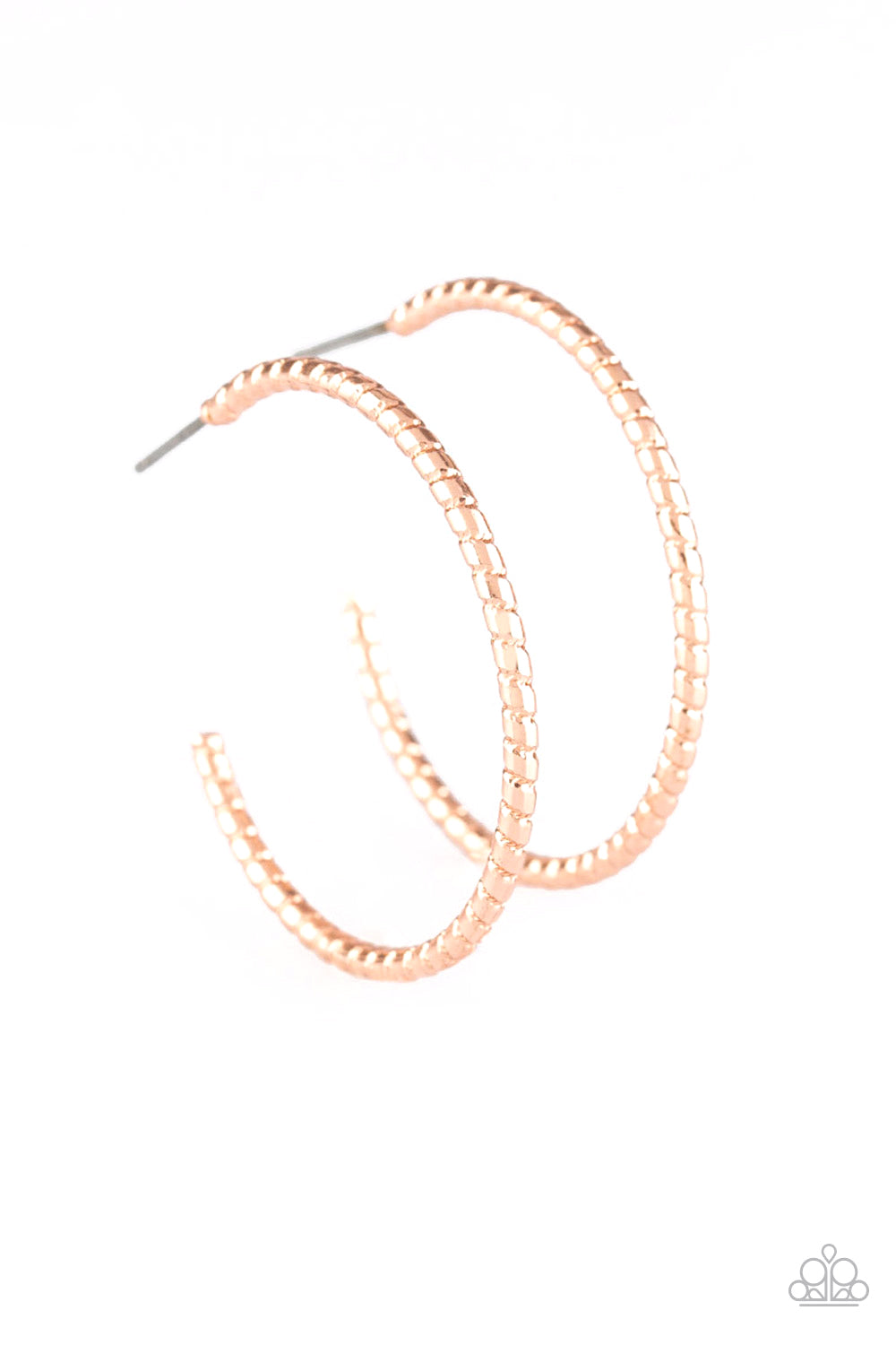 HOOP, Line, Sinker Rose Gold